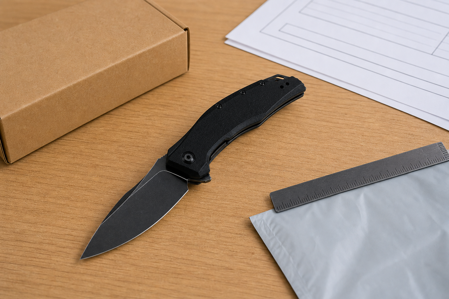 mini automatic knife import customs review