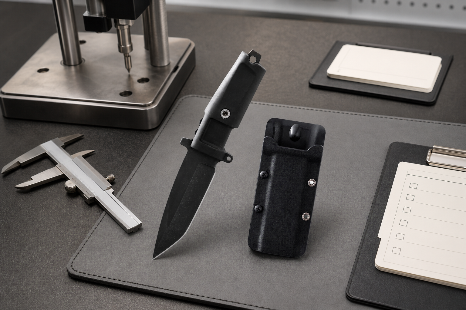 neck knife QC inspection plan