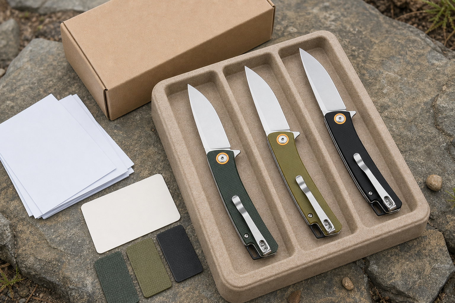 outdoor folding knife OEM ODM project review