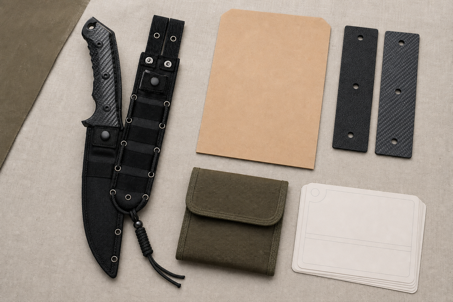 hunting related outdoor knife product brief