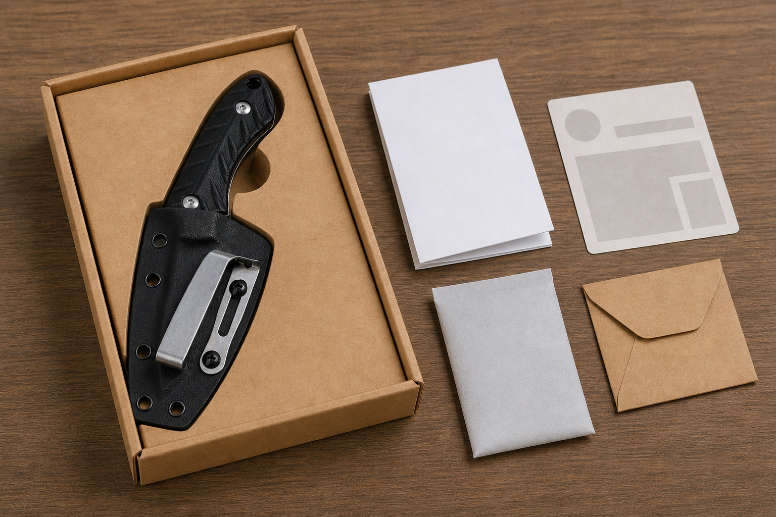 outdoor knife packaging safety manual