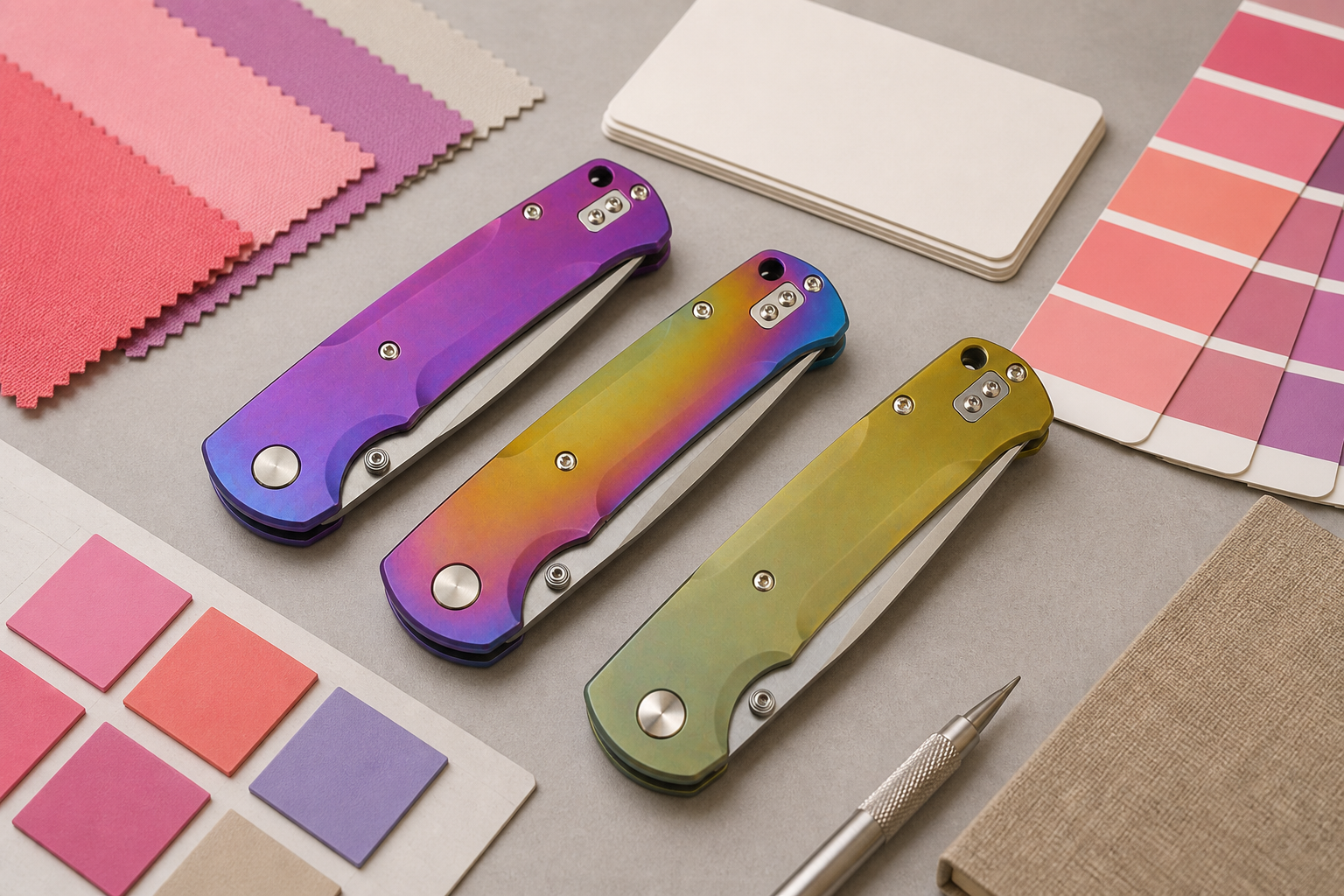 pink knife colorway specification