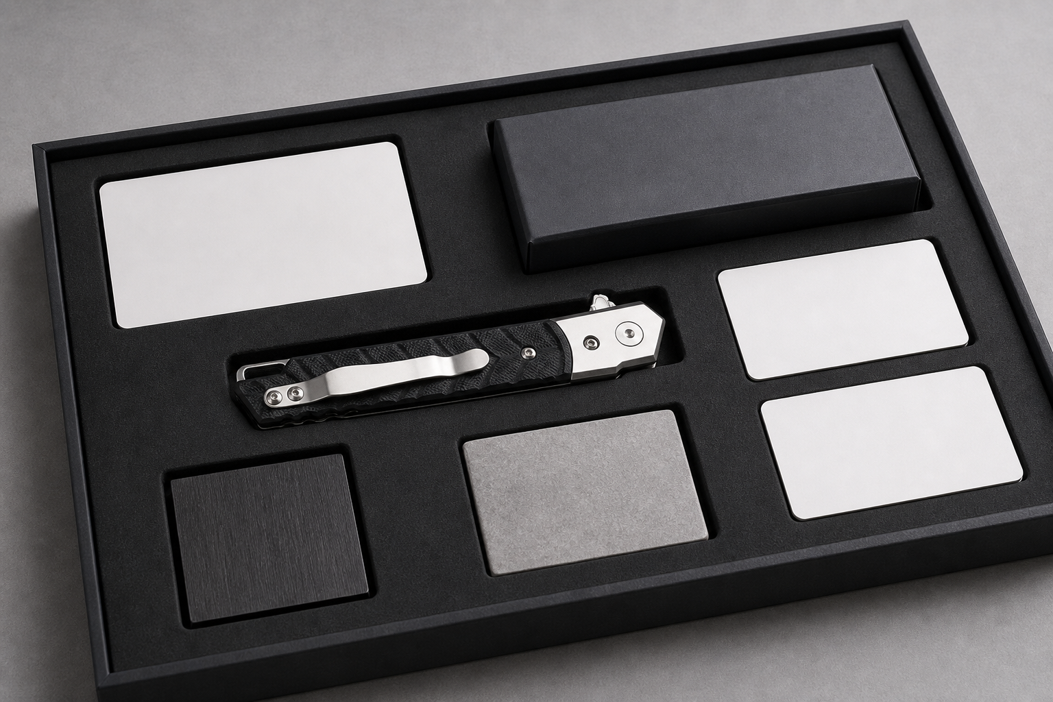 Vast State EDC pocket folding knife development support