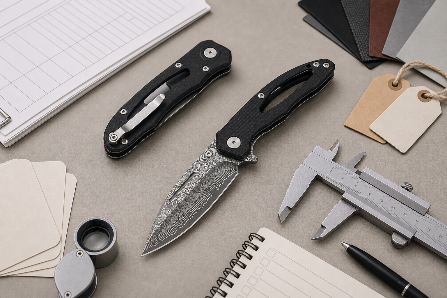 pocket knife closing RFQ support workflow