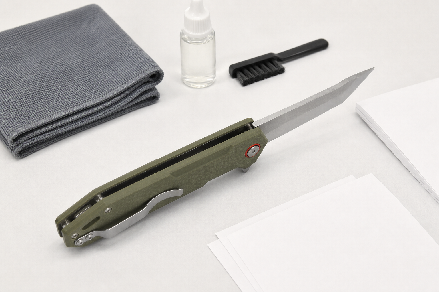 pocket knife maintenance warranty FAQ