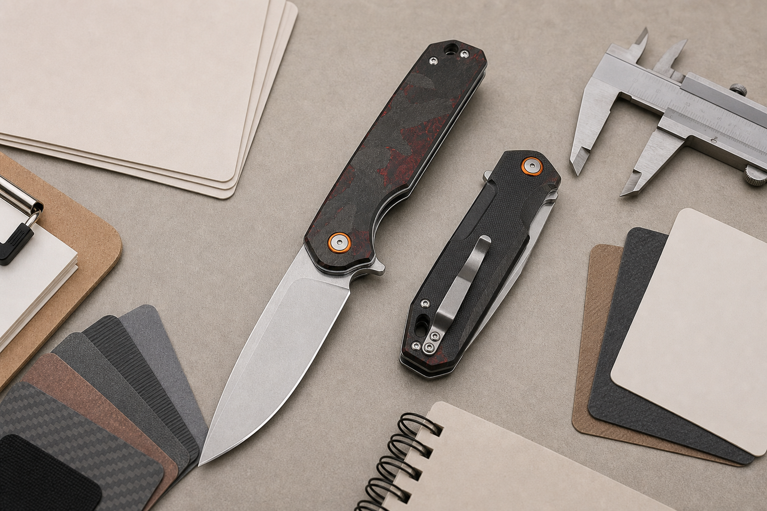 pocket knife type RFQ and QC plan