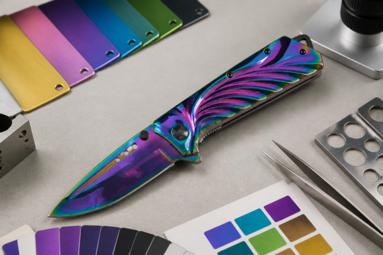 How Should Buyers Specify Rainbow Knife Finishes for OEM/ODM Projects?