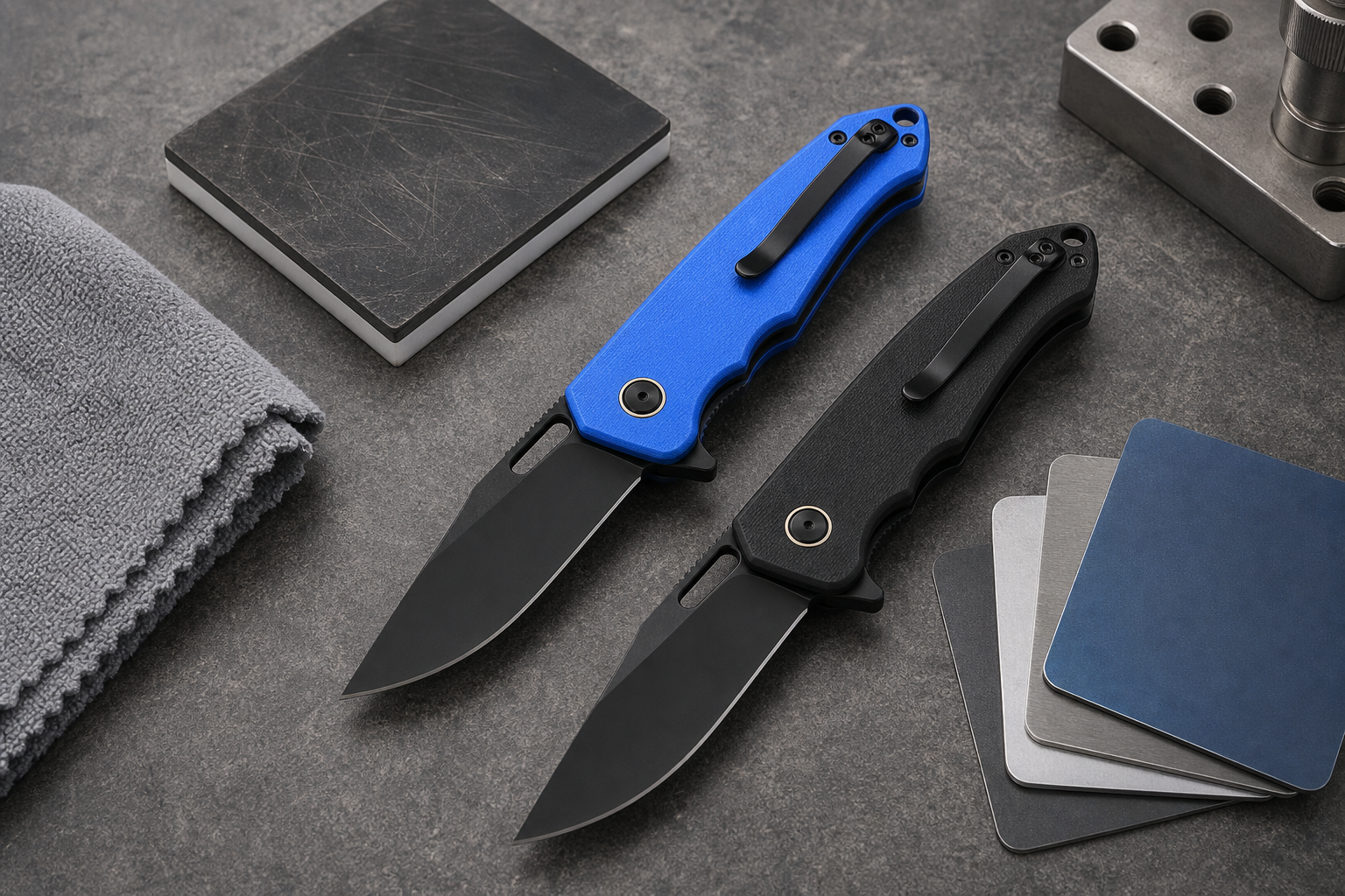 rainbow knife finish durability testing