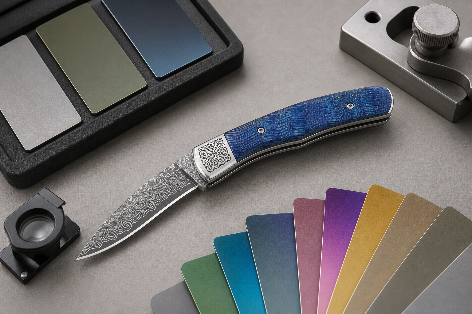 rainbow knife QC inspection