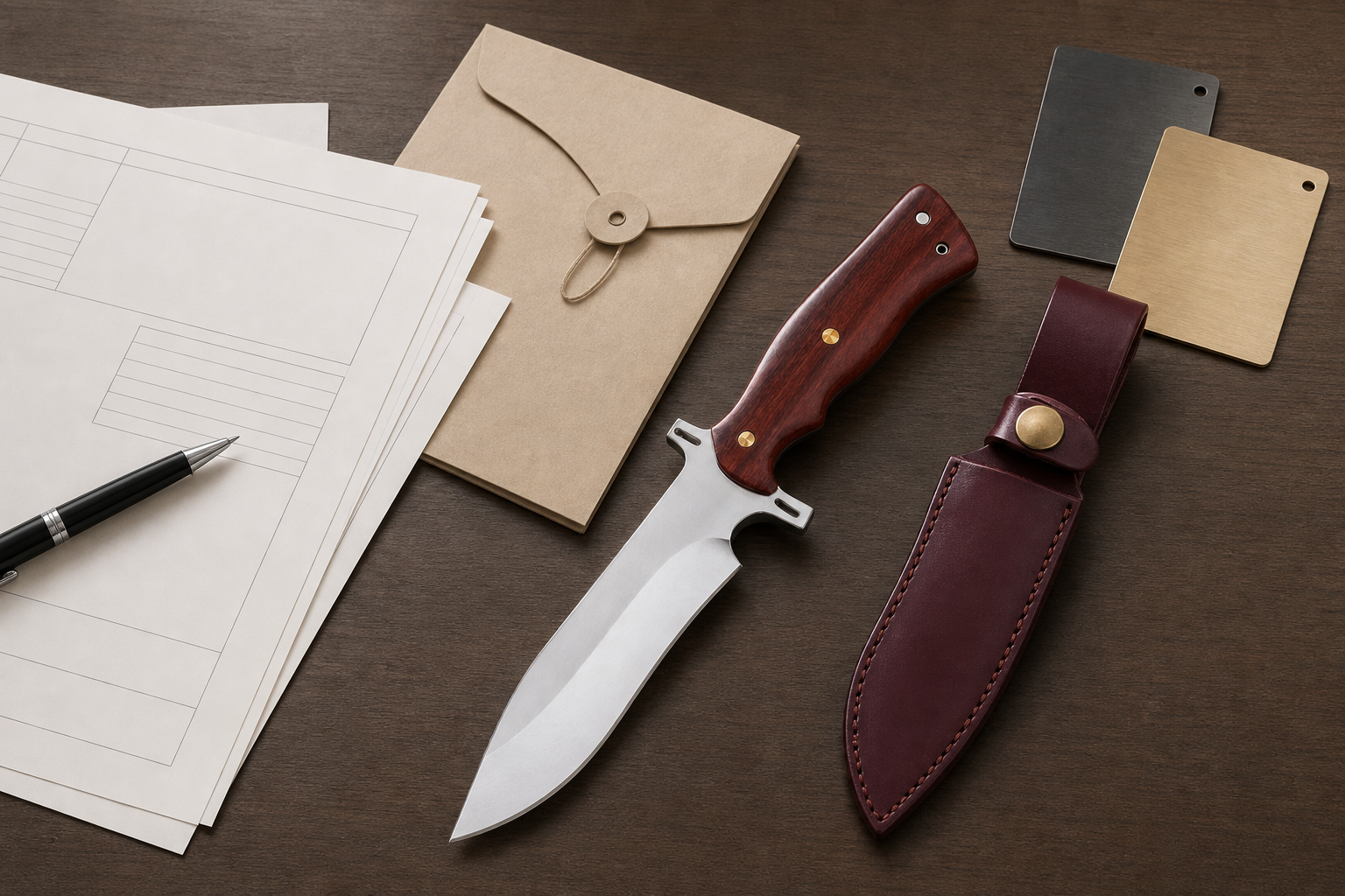survival knife use case RFQ planning