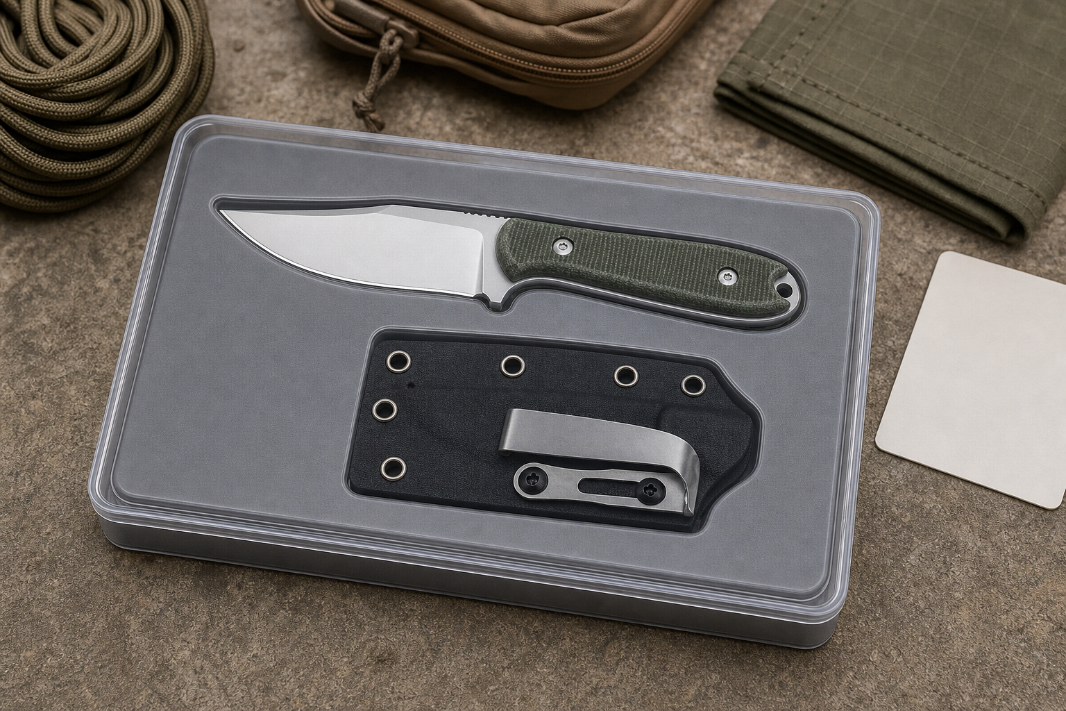 responsible survival knife outdoor tasks