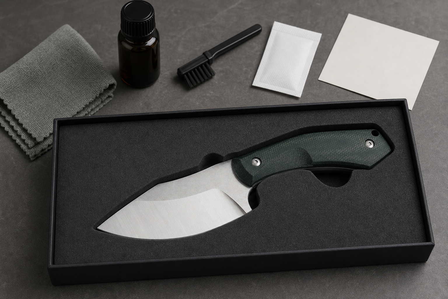 survival knife maintenance storage guidance