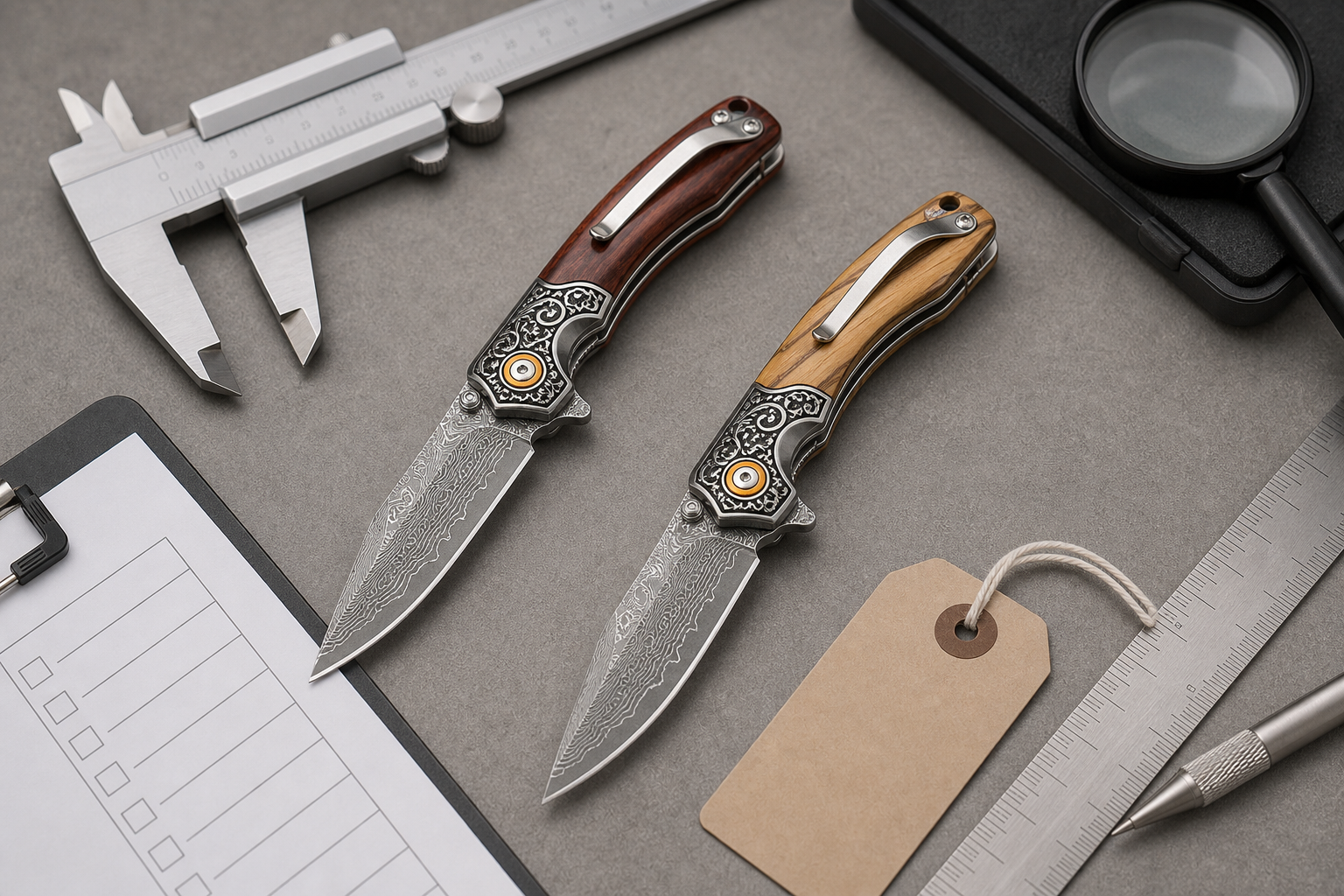 stiletto style knife rfq qc plan