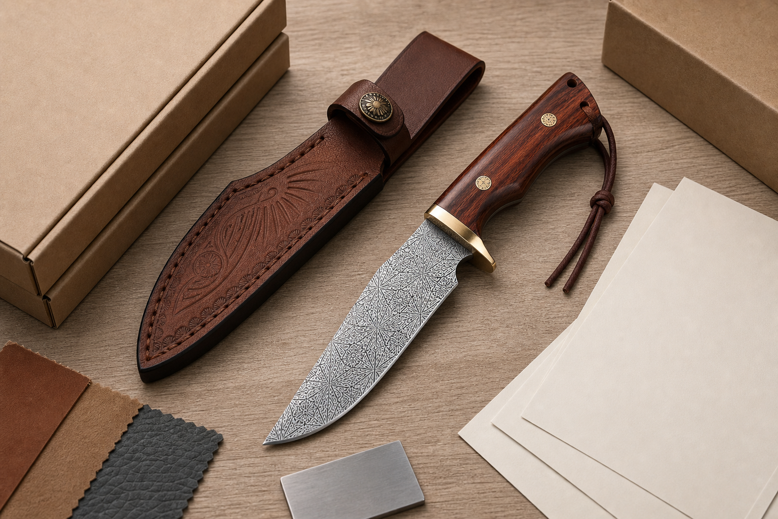 survival knife RFQ checklist
