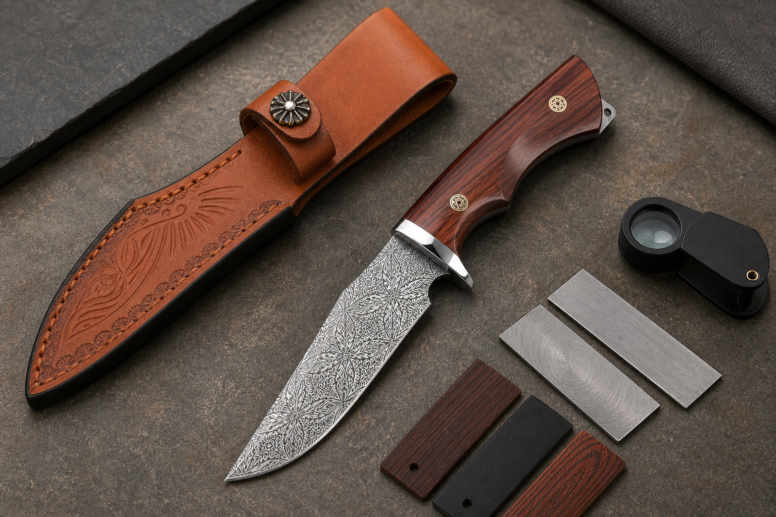 survival knife material and finish review