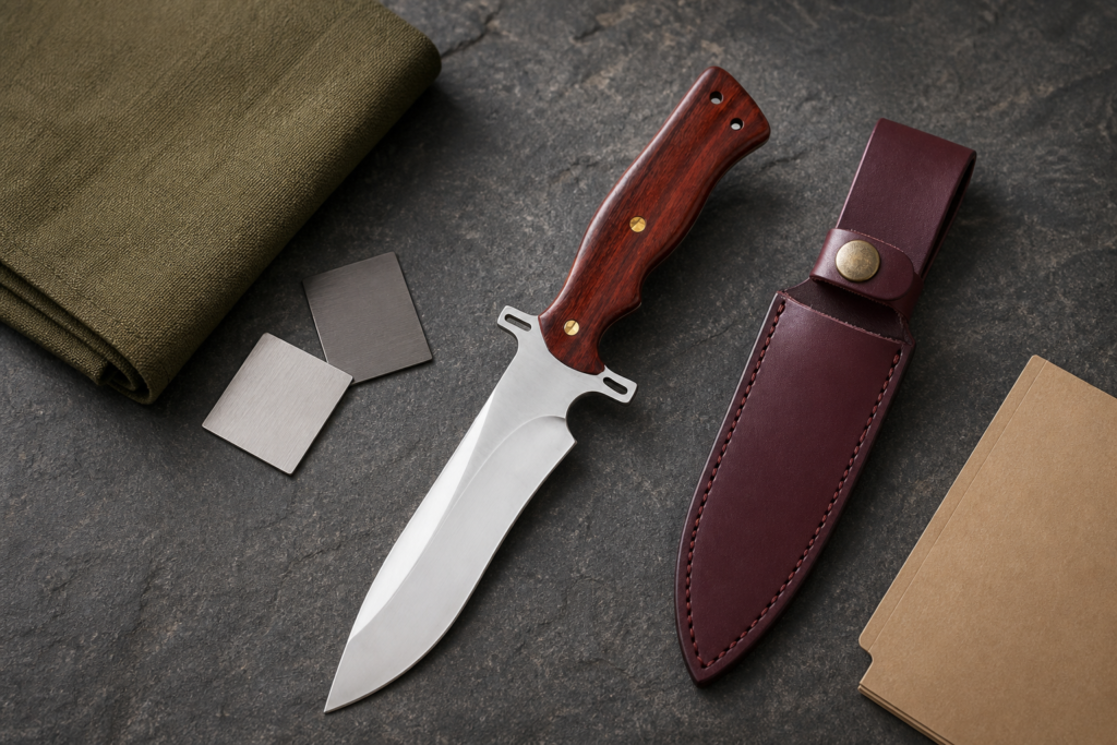 survival style outdoor knife OEM specification planning