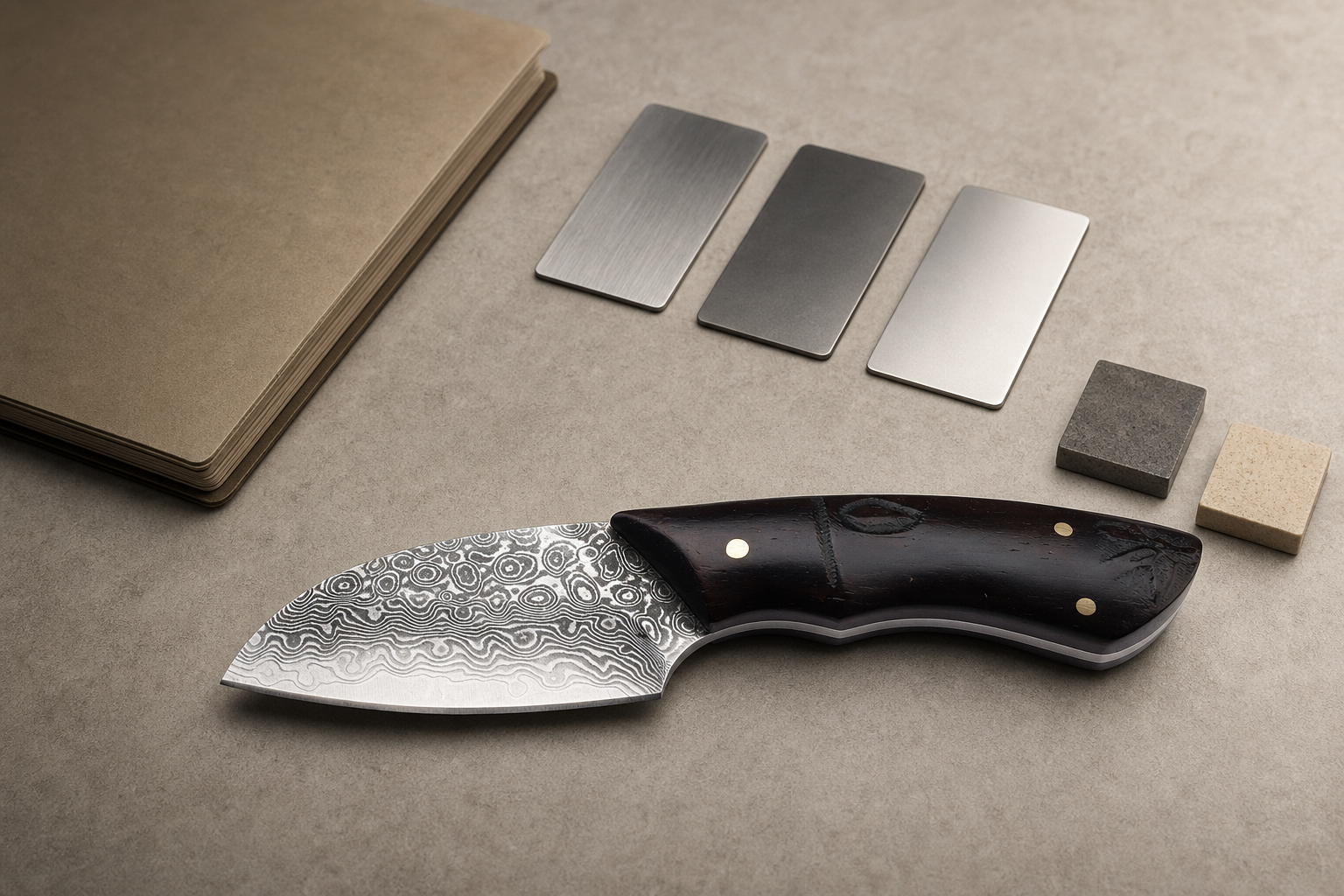 outdoor knife steel and heat treatment planning
