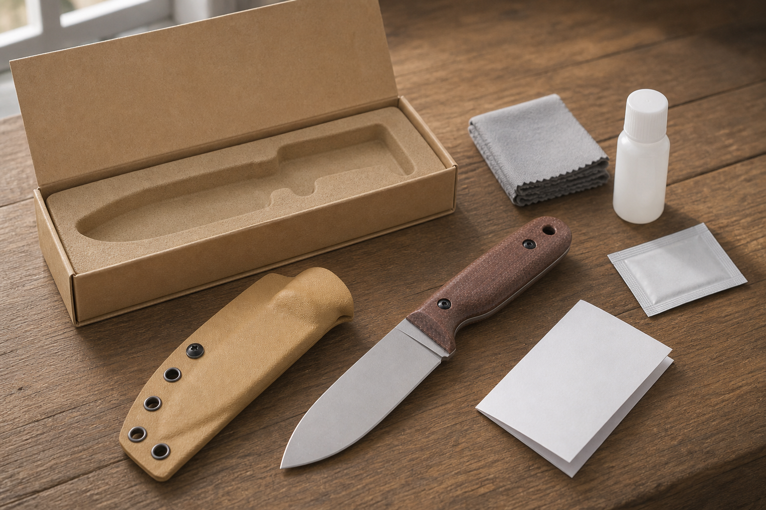 outdoor knife packaging bundle accessories