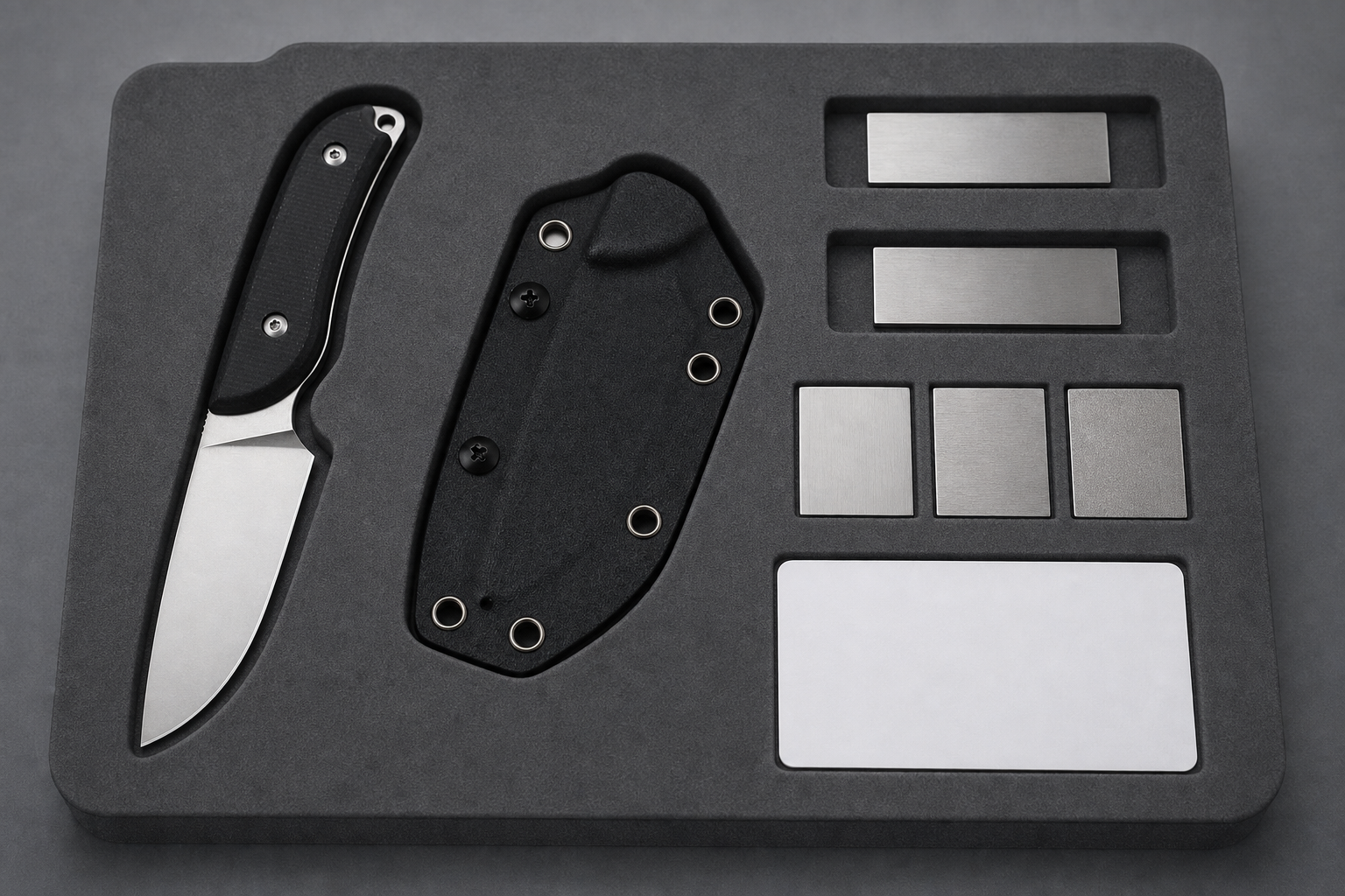 steel heat treatment and edge geometry for outdoor knives